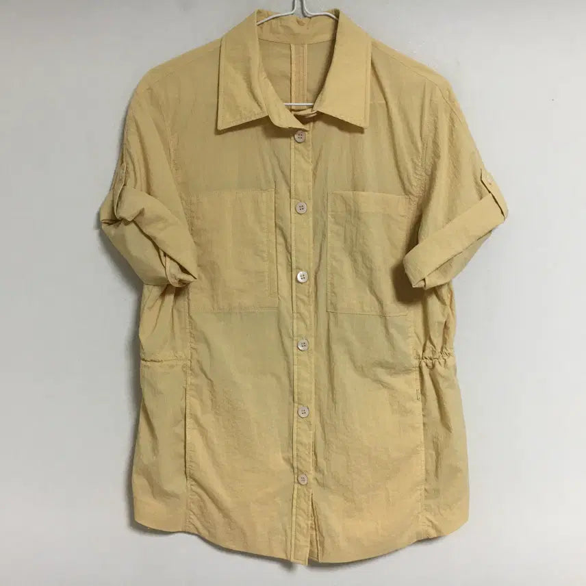 [BUNJANG] Hazzys Ladies Short Sleeve Blouse 85 / 헤지스 레이디스 반팔 셔츠 블라우스 85