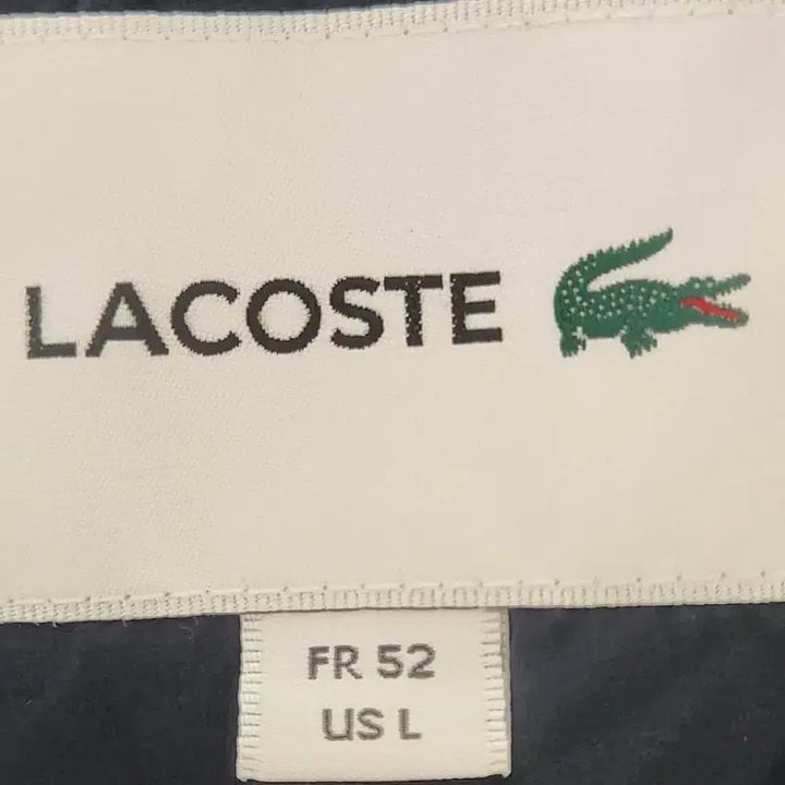 [BUNJANG] Lacoste Lightweight Windbreaker Jacket (105) / 라코스테 윈드브레이커 경량 바람막이 자켓 105