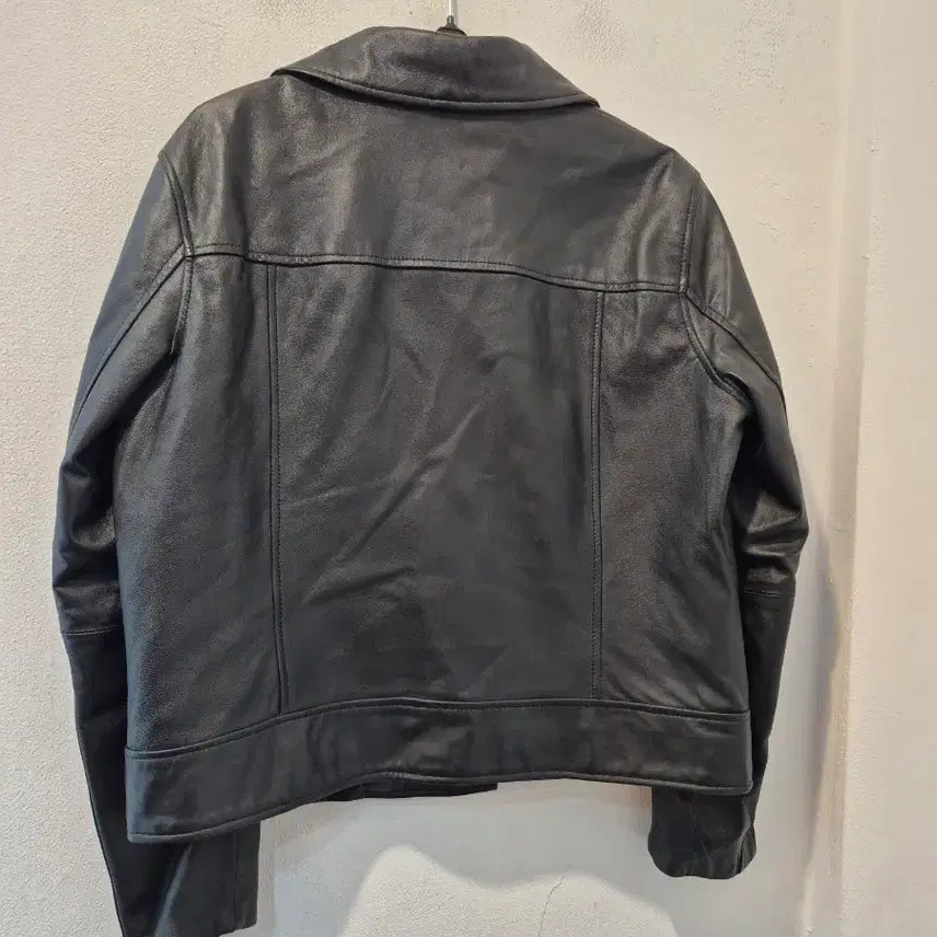 [BUNJANG] Sophisticated Black Leather Lambskin Jacket L / Sophisticated 블랙 레더 양가죽 자켓 L