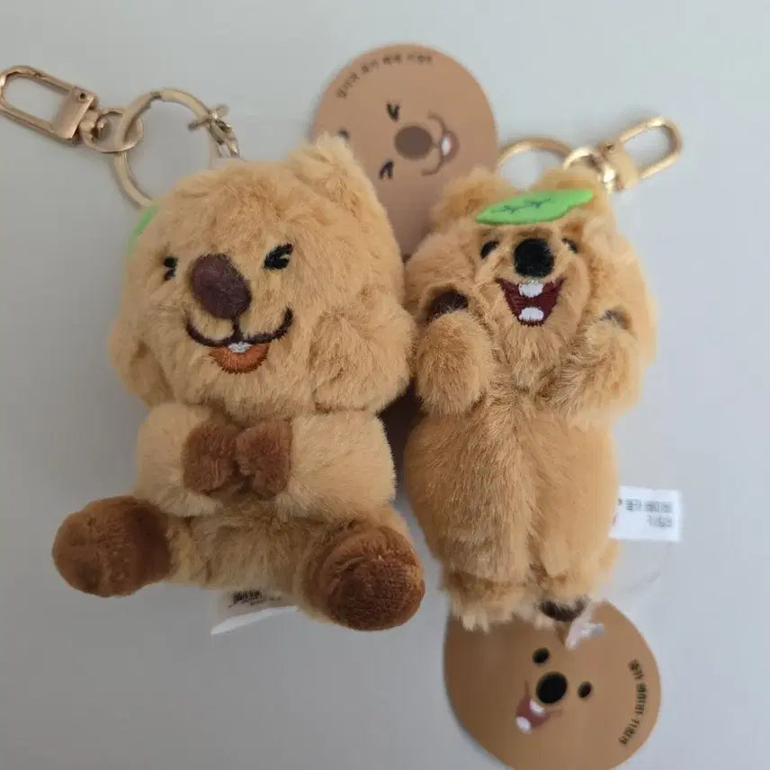 [BUNJANG] Quokka Doll Keyring Set / 쿼카 인형 키링