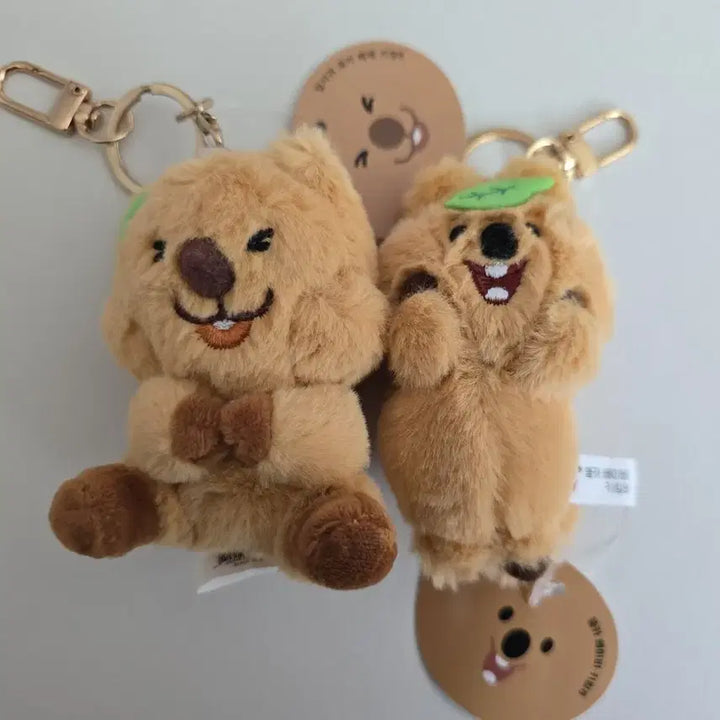 [BUNJANG] Quokka Doll Keyring Set / 쿼카 인형 키링
