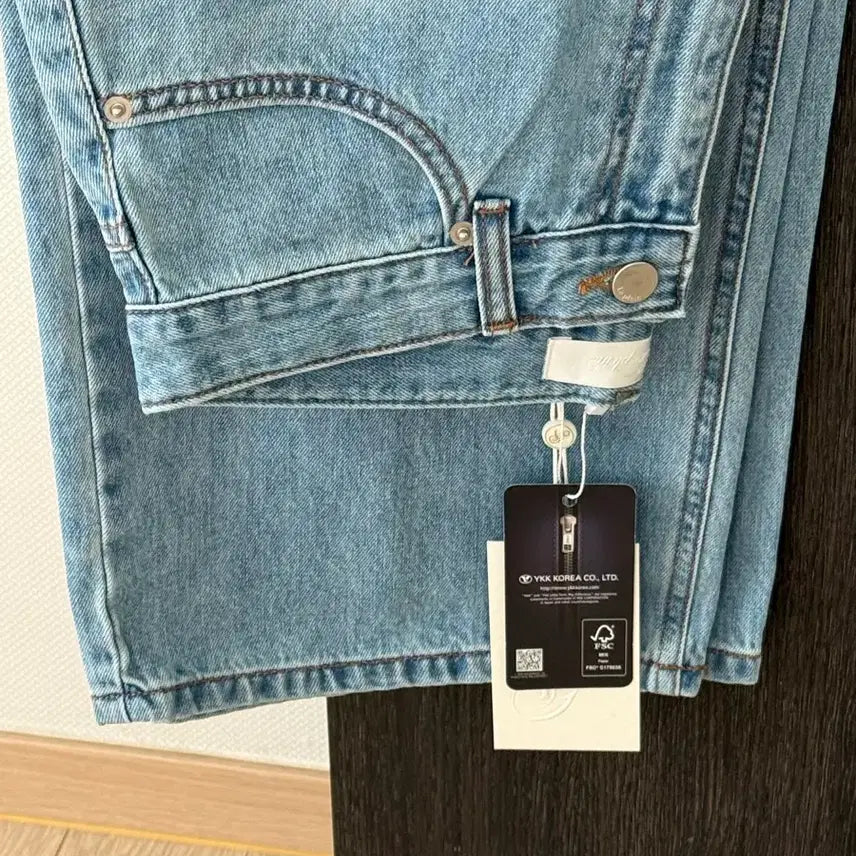 [BUNJANG] LePlain Brush Denim Long Jeans / 르플레인 brush denim s long