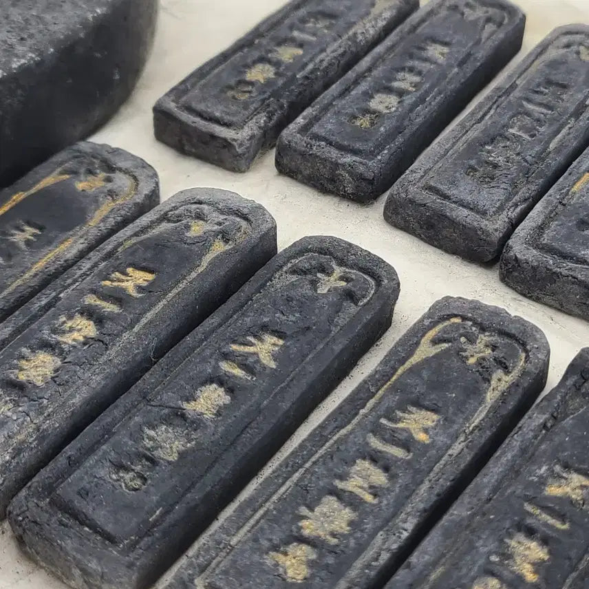 [BUNJANG] Antique Calligraphy Set (Ink Stone &amp; Ink) / 서예 문진 세트 (먹돌 &amp; 먹)