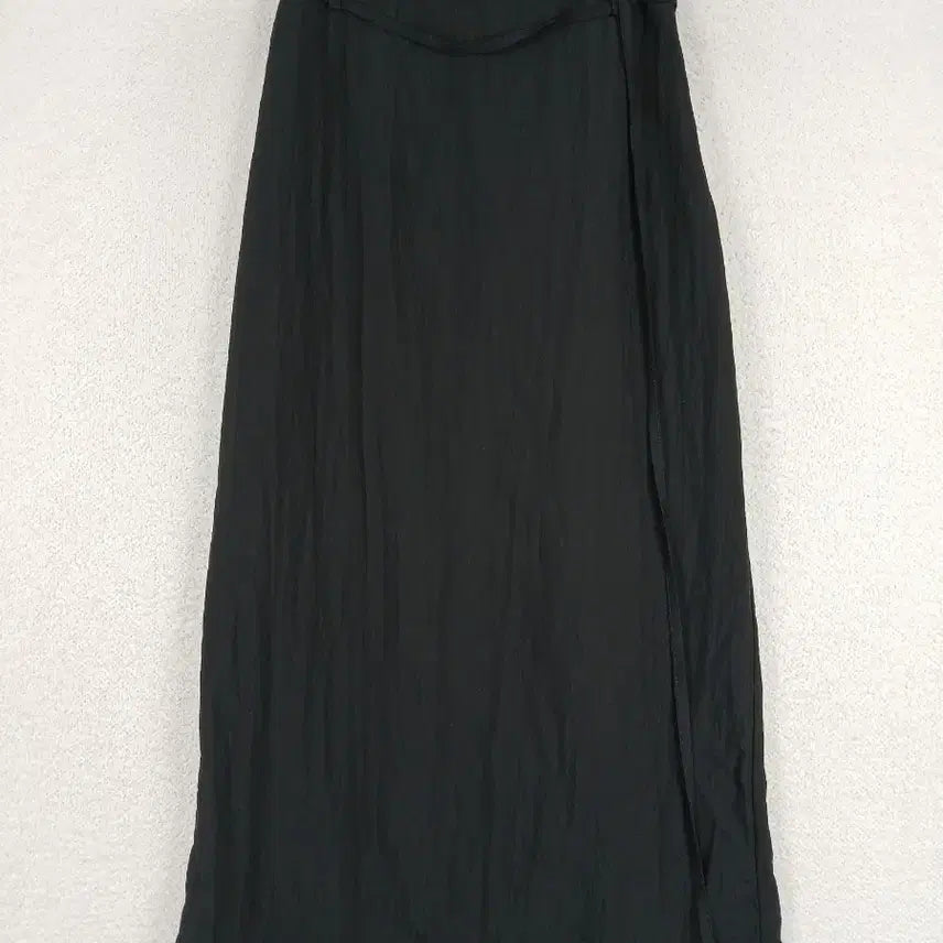 [SOLD OUT] 여성 블랙 밴딩 롱 스커트 (F)