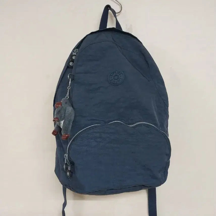[BUNJANG] Kipling Navy Nylon Backpack / 남녀공용 키플링 네이비 백팩