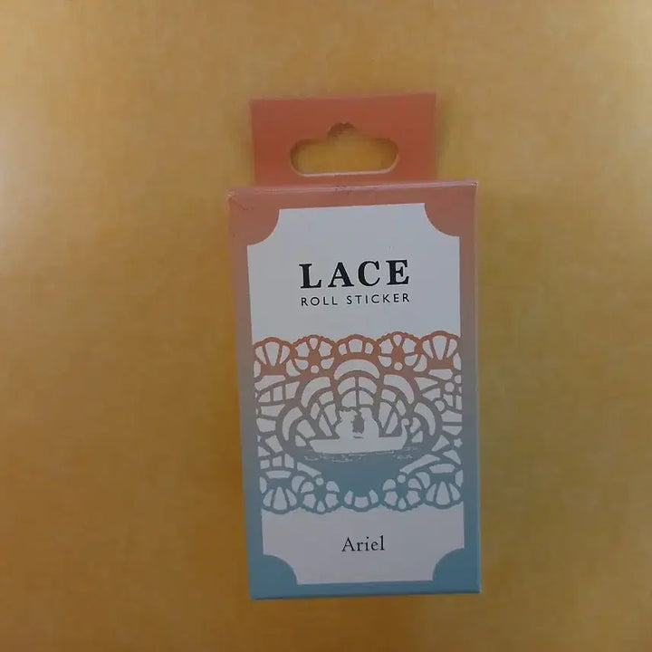 [BUNJANG] Disney Ariel Lace Roll Sticker / 고전 디즈니 Lace Ariel 인어공주 롤 스티커