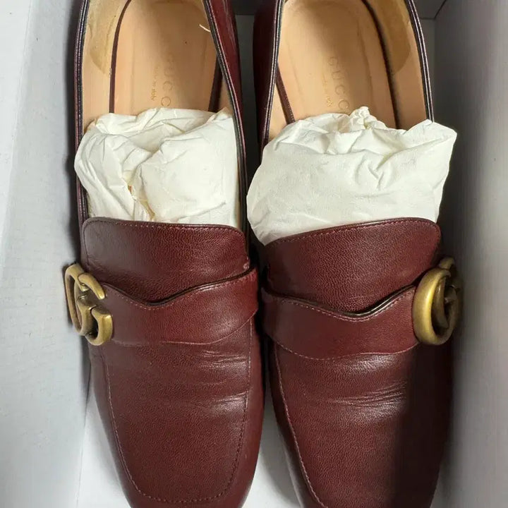 [BUNJANG] Gucci Burgundy Loafers 38.5 / 구찌 버건디 로퍼 38.5