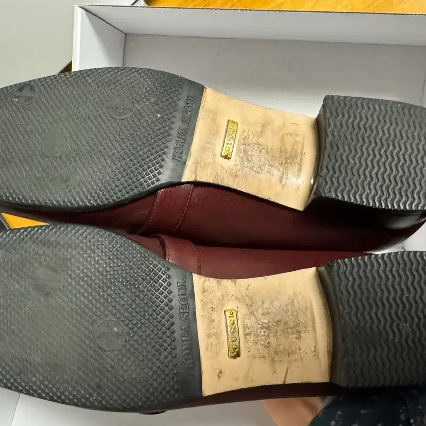 [BUNJANG] Gucci Burgundy Loafers 38.5 / 구찌 버건디 로퍼 38.5