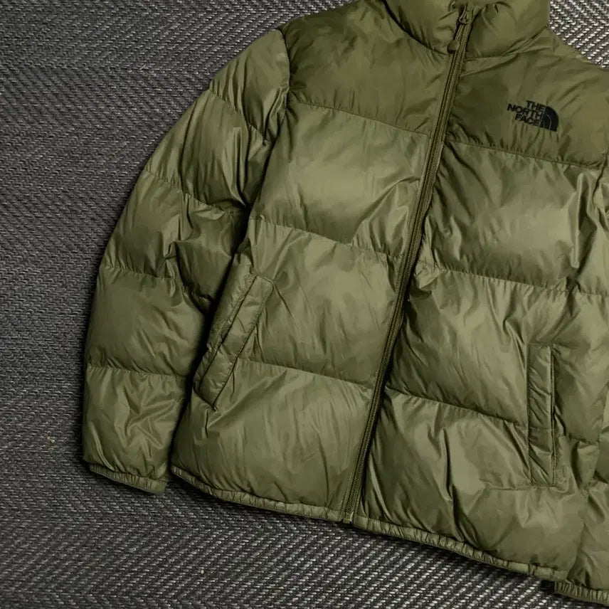 [BUNJANG] The North Face On Ball Mountain Lightweight Down Puffer Jacket Olive / 노스페이스 온 볼 마운틴 경량 다운 푸퍼 패딩 올리브o 5204