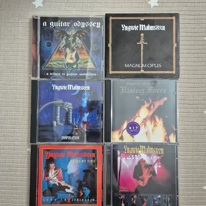 [BUNJANG] Yngwie Malmsteen CD Album Collection / 잉위 (잉베이) 맘스틴 CD 음반 모음