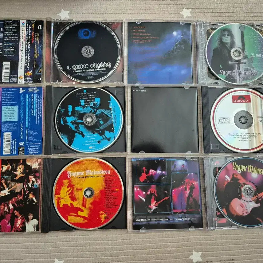 [BUNJANG] Yngwie Malmsteen CD Album Collection / 잉위 (잉베이) 맘스틴 CD 음반 모음