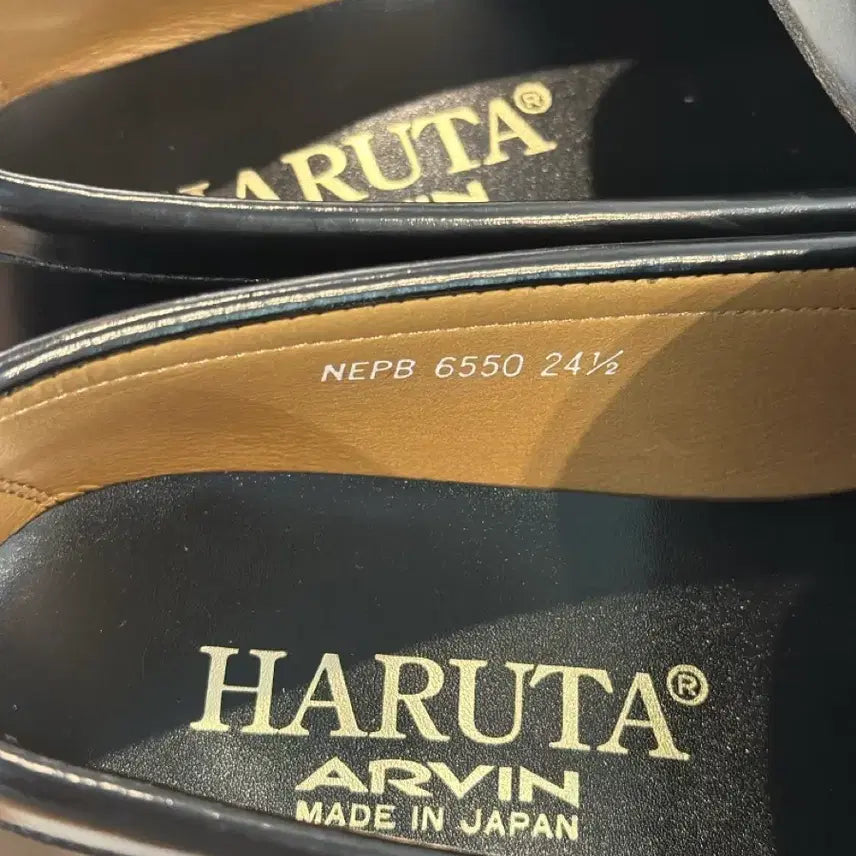 [SOLD OUT] HARUTA 하루타 블랙 로퍼