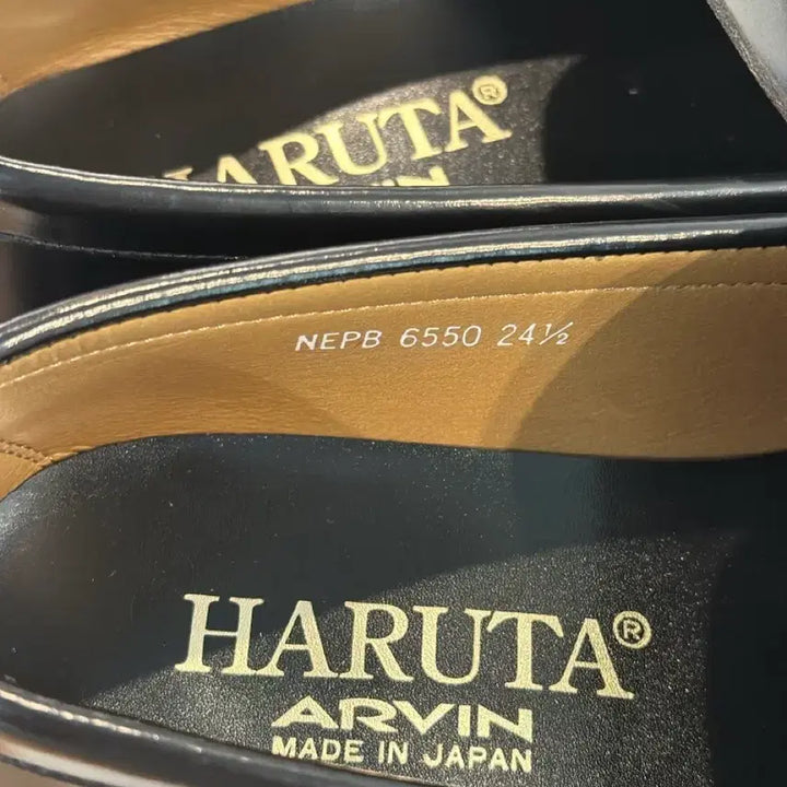 [SOLD OUT] HARUTA 하루타 블랙 로퍼