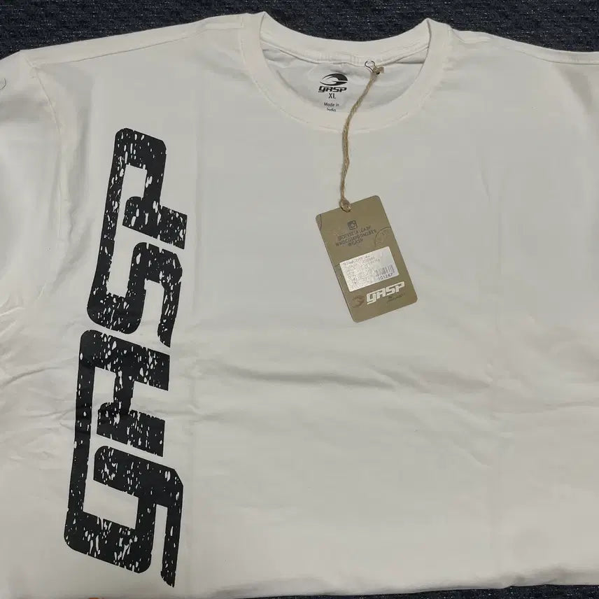 [BUNJANG] GASP Iron XL White T-shirt / GASP가스프 아이론 XL정품 화이트 새상품 판매합니다