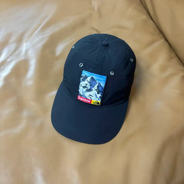 [BUNJANG] Supreme The North Face 6-Panel Ball Cap Hat Black / 슈프림 노스페이스 6패널 볼캡 모자 설산 블랙