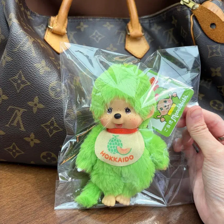[BUNJANG] Hokkaido Limited Edition Melon Monchhichi Keyring / 훗카이도 한정판 멜론 몬치치키링