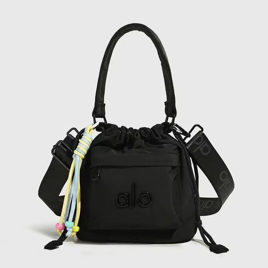 [SOLD OUT] [BUNJANG] ALO Black Bucket Bag Crossbody / 알로 ALO 블랙 버킷백 크로스