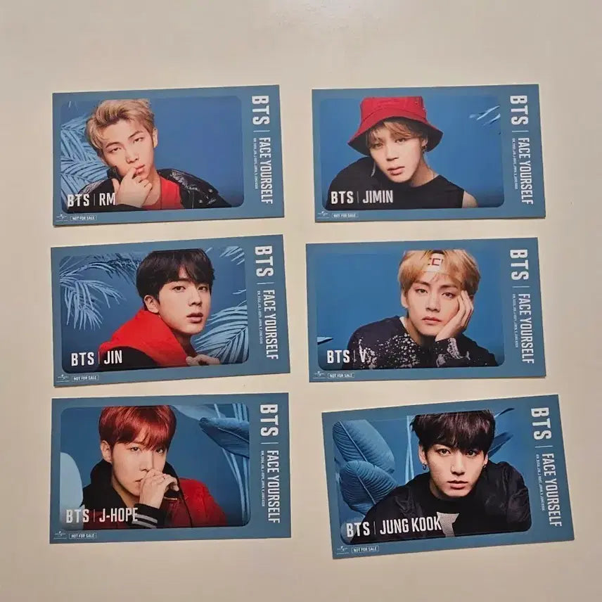 [BUNJANG] 방탄소년단 bts  페이스유어셀프 스티커카드 양도 / 방탄소년단 bts  페이스유어셀프 스티커카드 양도