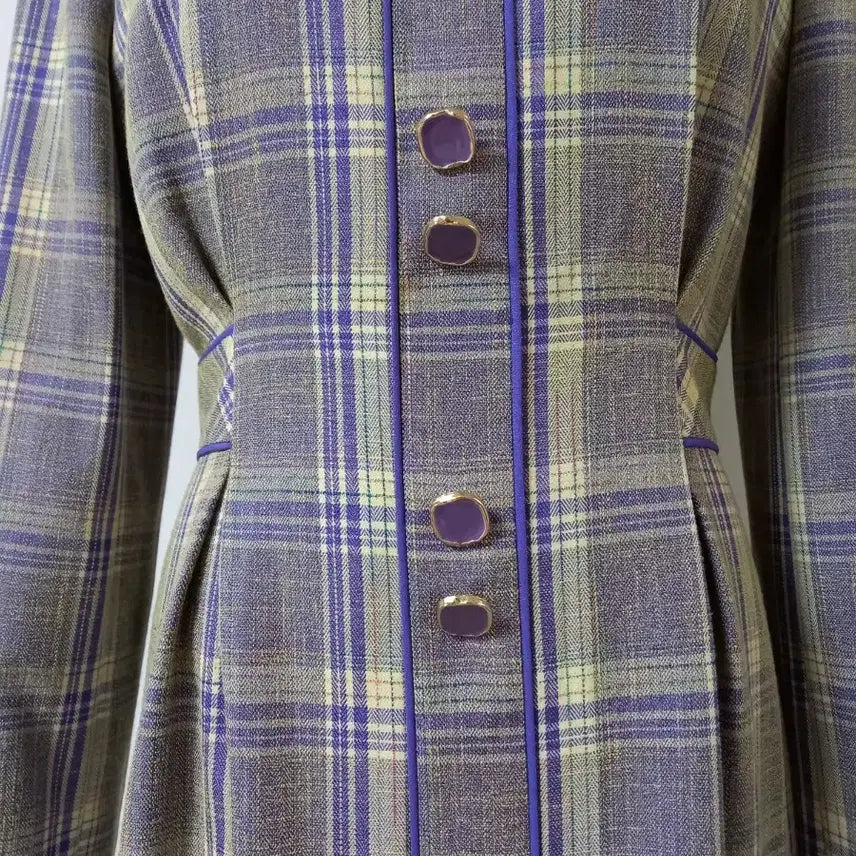 [BUNJANG] It MICHAA Check Pattern Dress / 잇미샤 원피스