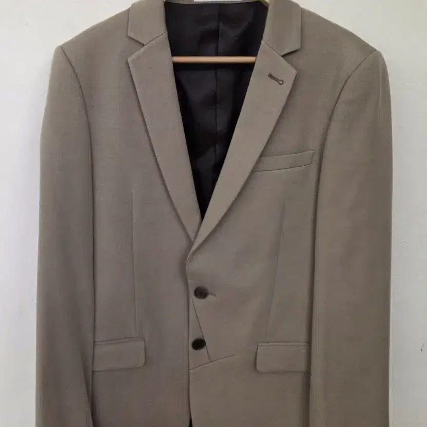 [BUNJANG] Solid Homme Wooyoungmi Beige Jacket / 솔리드옴므 우영미95사이즈 베이지 자켓