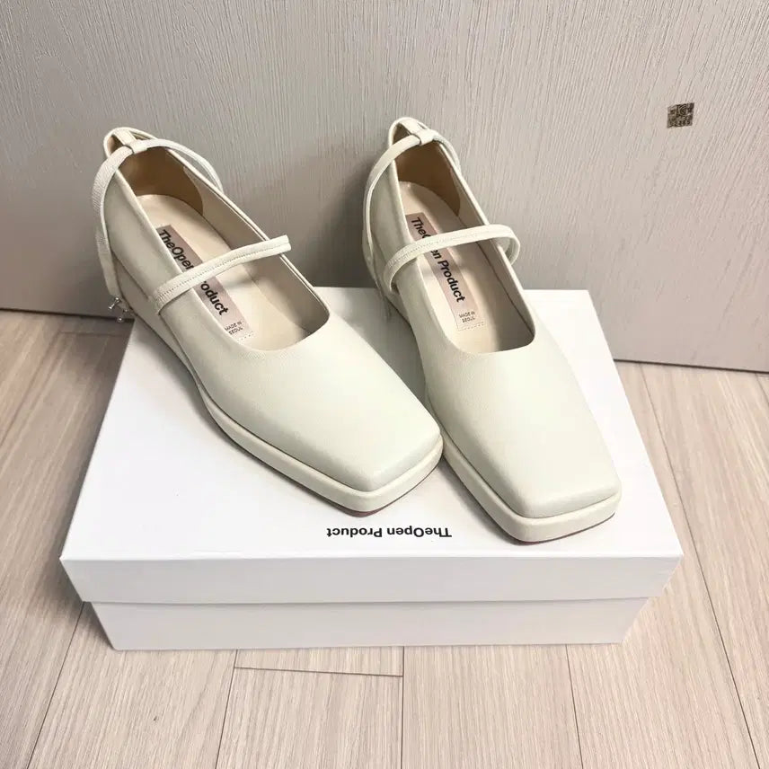 [BUNJANG] TheOpen Product Square Platform Shoes / [새상품] 더오픈프로덕트 스퀘어 플랫폼