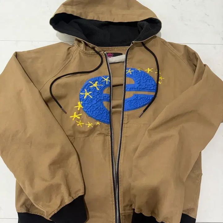 [BUNJANG] Glack Crack Explorer Work Hooded Zip-up (L Size) / 글랙 크랙 익스플로러 워크 후드 집업 L사이즈