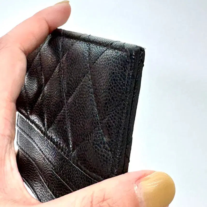 [SOLD OUT] 샤넬 동전 카드지갑 동전블랙 ap1935