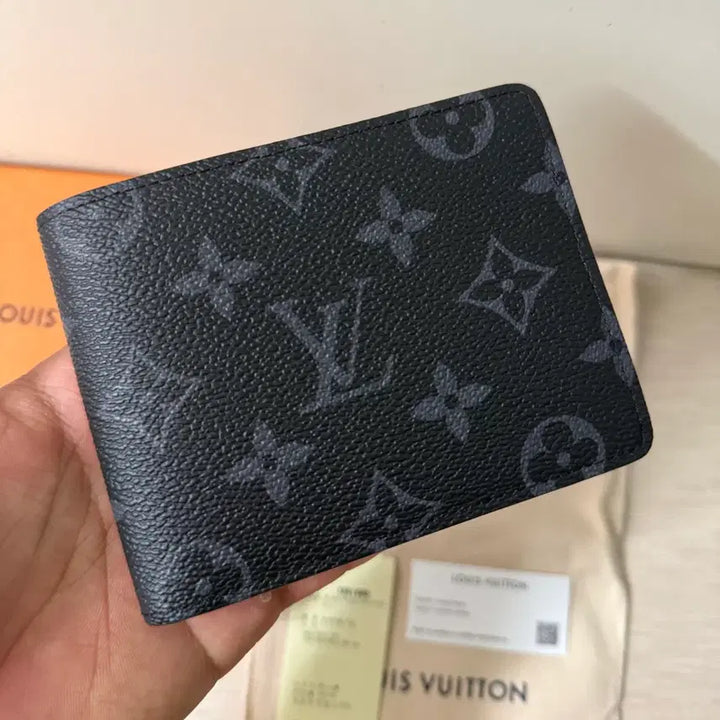 [BUNJANG] Louis Vuitton Eclipse Multiple Wallet Black / [S급/풀구성] 루이비통 이클립스 반지갑 멀티플 월릿 월렛 블랙