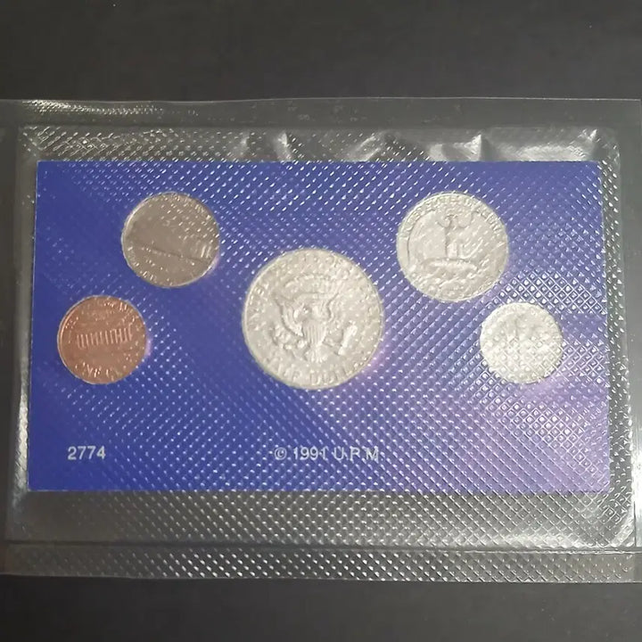 [BUNJANG] 1964 US Silver Coin Set / 단종된"실버90" 3개포함 1964 케네디 하프달러 은화 세트