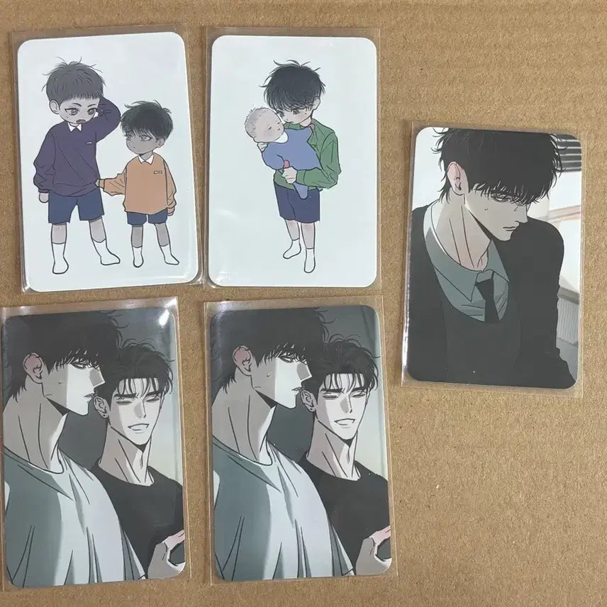 [SOLD OUT] 투니크 상극 비밀이많은xx 방포 방문포카 4종 5장
