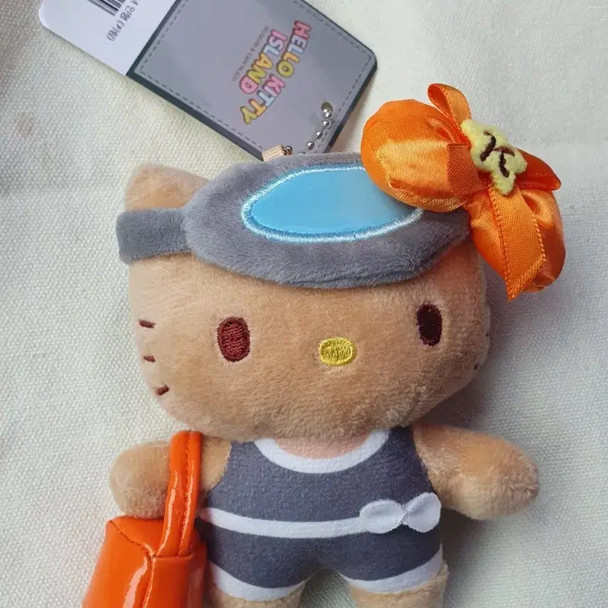 [BUNJANG] Hello Kitty Haenyeo Doll Keychain Island Edition / 헬로키티 해녀 인형 키링 아일랜드 에디션 새상품