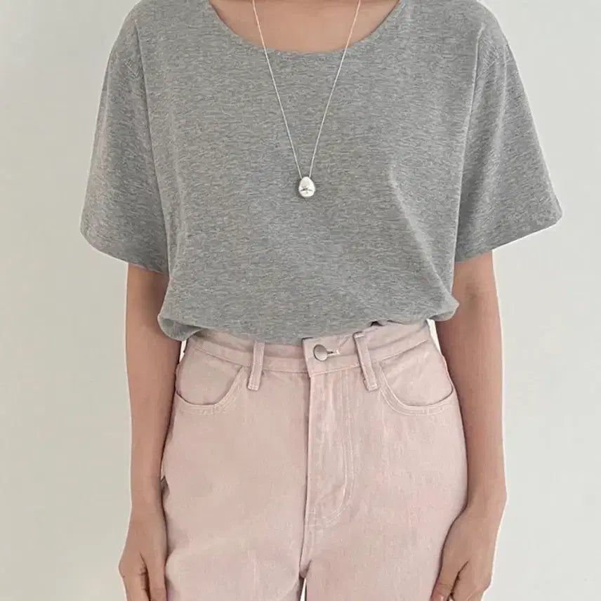 [BUNJANG] Nuos Pink Denim Shorts / 누오스 핑크 데님 S