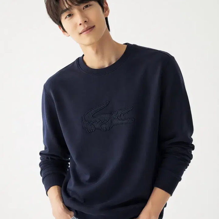 [SOLD OUT] [남자-100]LACOSTE 라코스테 빅크록 맨투맨티셔츠