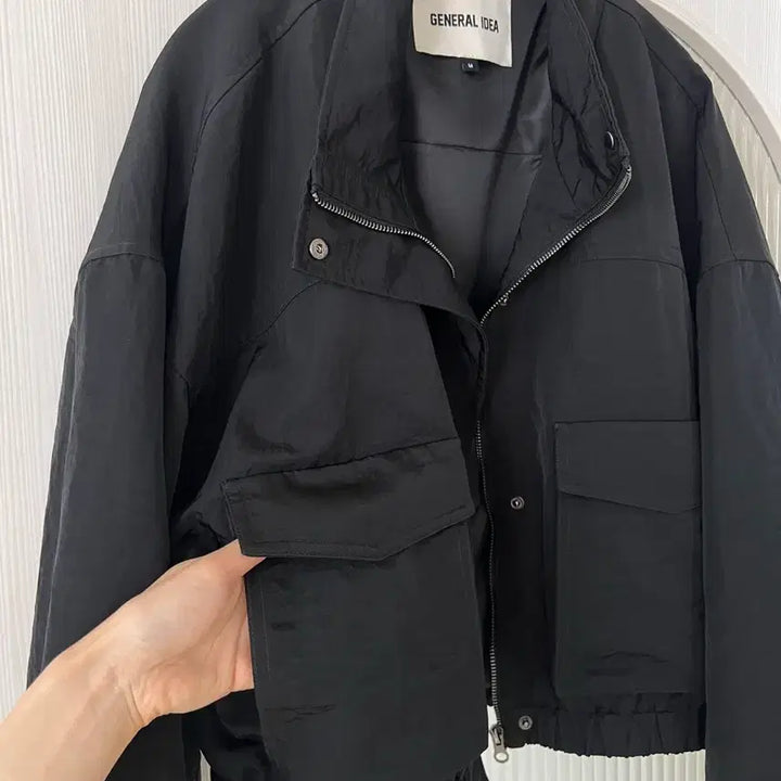 [SOLD OUT] 제네럴아이디어 간절기 세미크롭 자켓