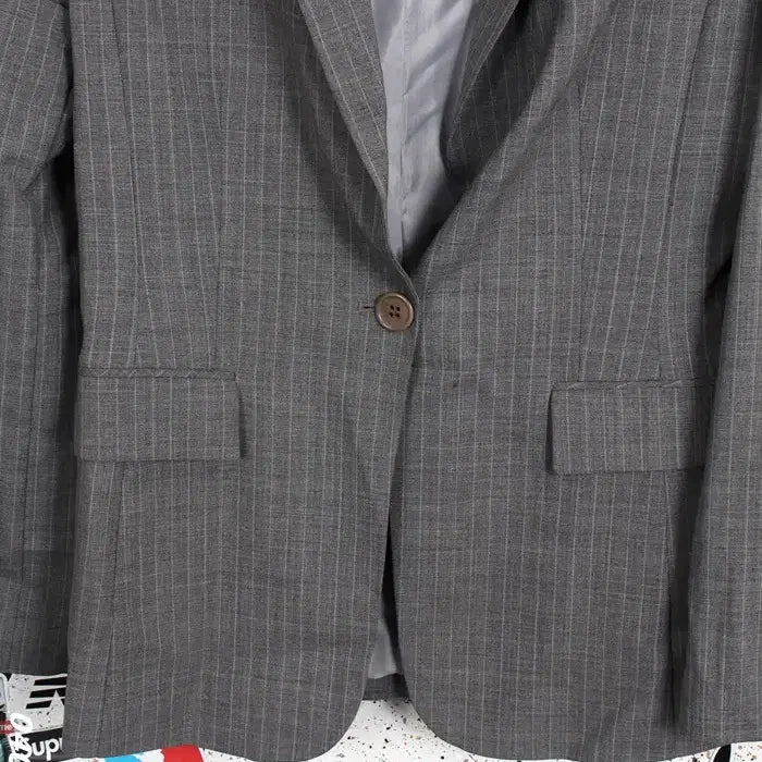 [BUNJANG] BCBG Striped Wool Blazer - Women&
