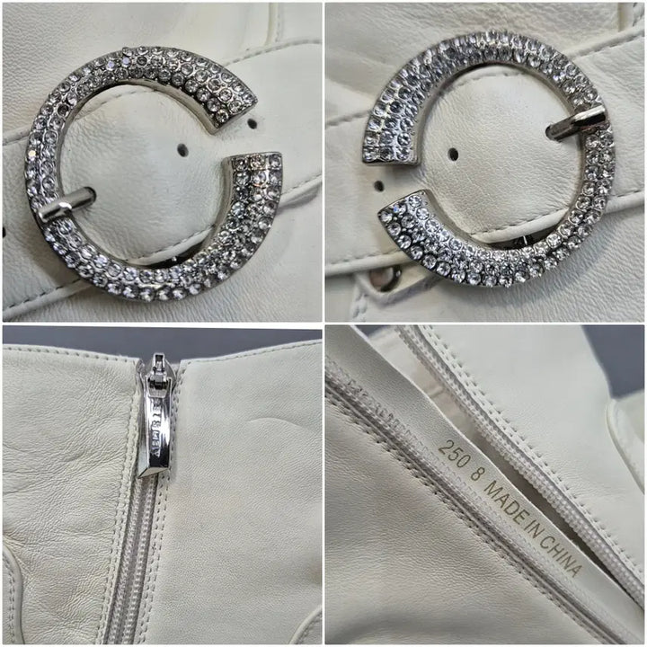 [SOLD OUT] 시슬리 큐빅 버클 장식 부츠