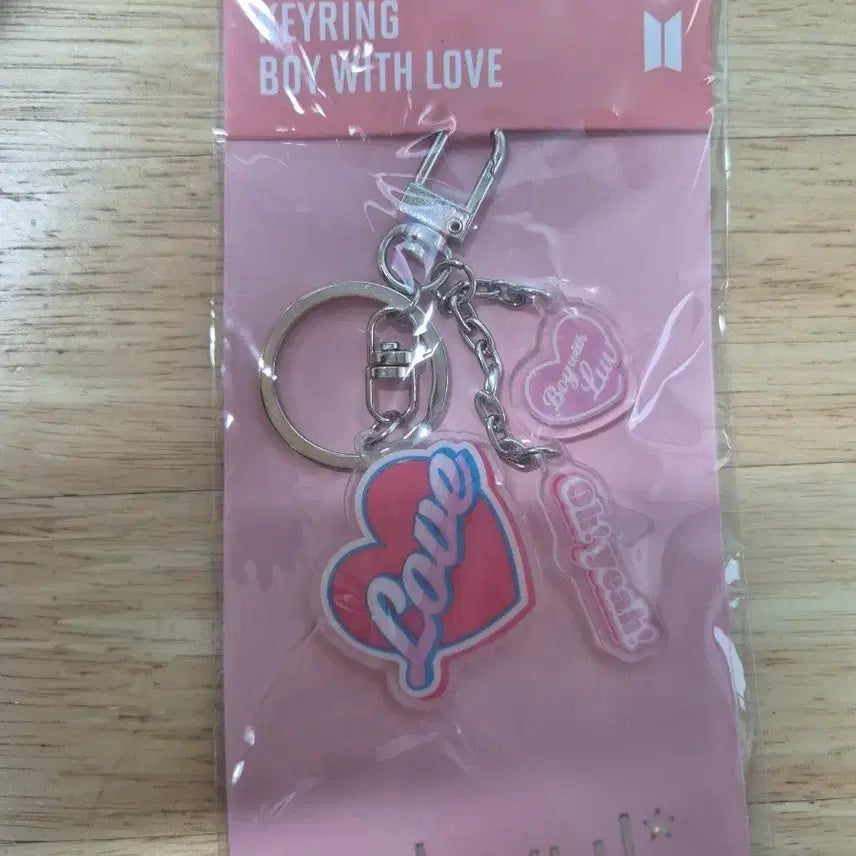 [BUNJANG] BTS Boy With Luv Acrylic Keyring (Sealed) / (미개봉)BTS Boy With Luv 키링