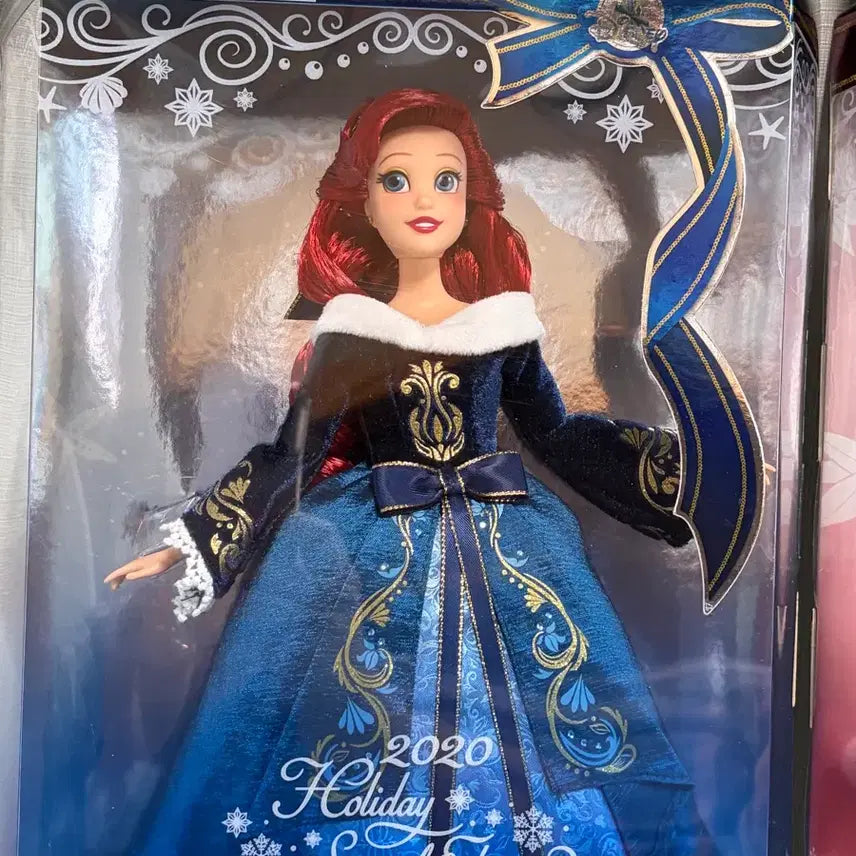 [BUNJANG] Disney Authentic Holiday Princess Doll Set Bundle / 디즈니 정품 홀리데이 프린세스 인형 4종 일괄