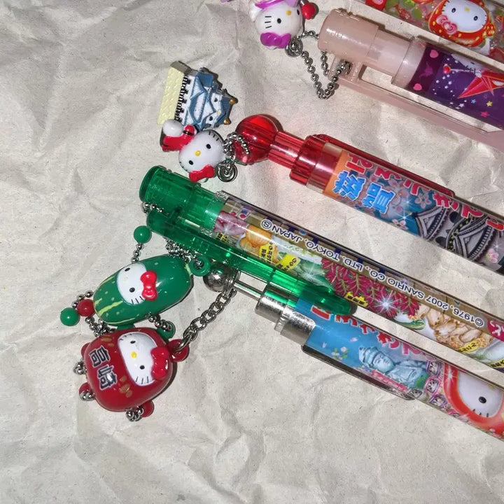 [BUNJANG] Bundle Set Vintage Hello Kitty Mechanical Pencils / 일괄)고전키티샤프/킽스/도치기샤프/딸기키티/달랑이키티