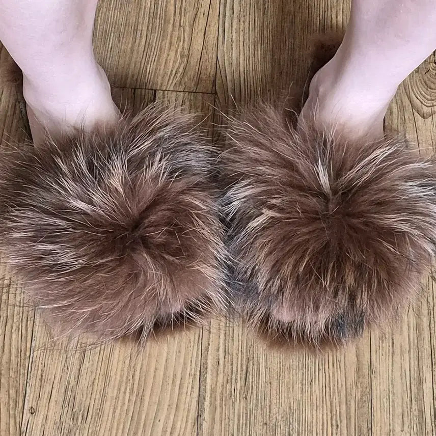 [BUNJANG] Suecomma Bonnie Fur Slippers 235 / 슈콤마보니 슬리퍼 235