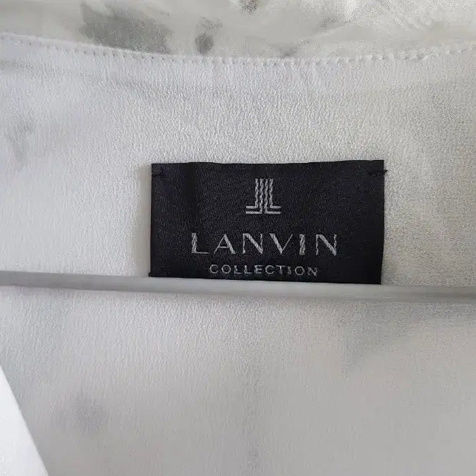 [BUNJANG] Lanvin Floral Pattern Chiffon Blouse / 랑방 플라워 패턴 쉬폰 블라우스