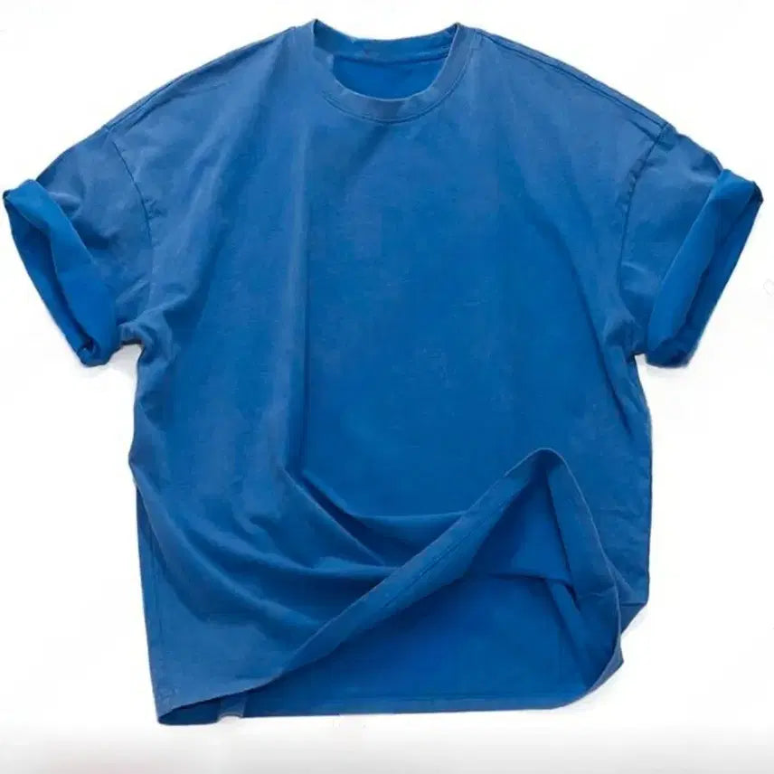 [BUNJANG] D.COLOR Pigment Basic T-Shirt / 디컬러피그먼트무지반팔