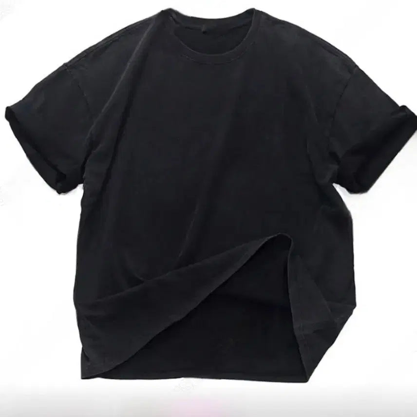 [BUNJANG] D.COLOR Pigment Basic T-Shirt / 디컬러피그먼트무지반팔