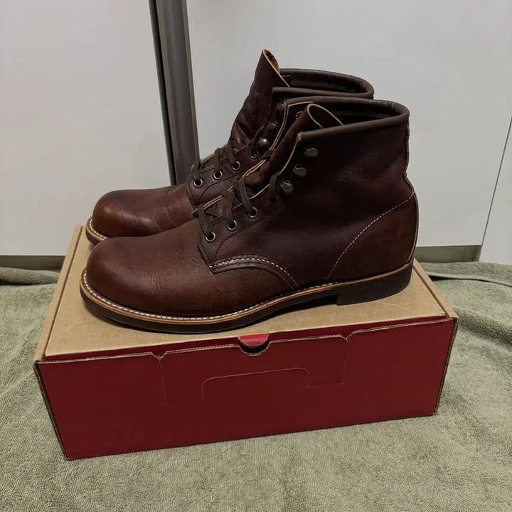 [BUNJANG] Red Wing Blacksmith 3340 Briar Oil Slick Boots / [275] 레드윙 블랙스미스 3340 브라이어 오일 슬릭