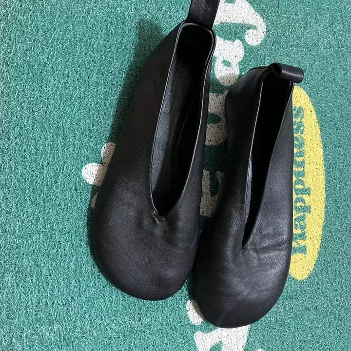 [BUNJANG] Jil Sander Leather Flat Shoes / 질샌더 정품 가죽 플랫