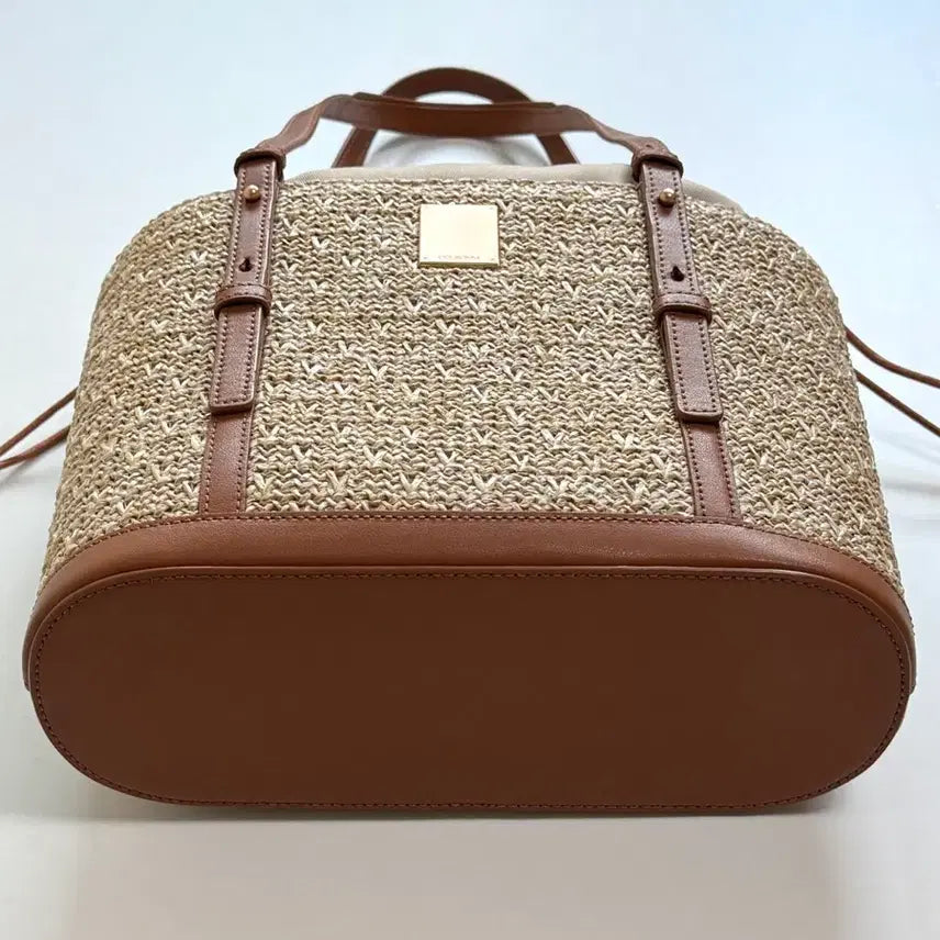 [BUNJANG] Couronne Ette De Rafia Shoulder Bag 30 Brown / (새상품) 쿠론 에떼 드 라피아 숄더백 26 브라운색