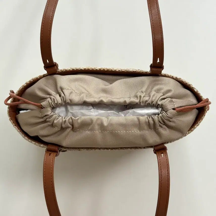 [BUNJANG] Couronne Ette De Rafia Shoulder Bag 30 Brown / (새상품) 쿠론 에떼 드 라피아 숄더백 26 브라운색