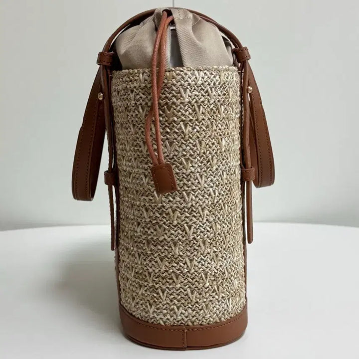 [BUNJANG] Couronne Ette De Rafia Shoulder Bag 30 Brown / (새상품) 쿠론 에떼 드 라피아 숄더백 26 브라운색