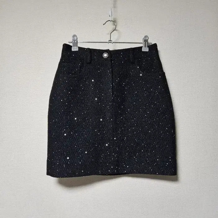 [BUNJANG] System Sequin Mini Skirt / 시스템 SYSTEM 시퀸 스커트 64-94사이즈
