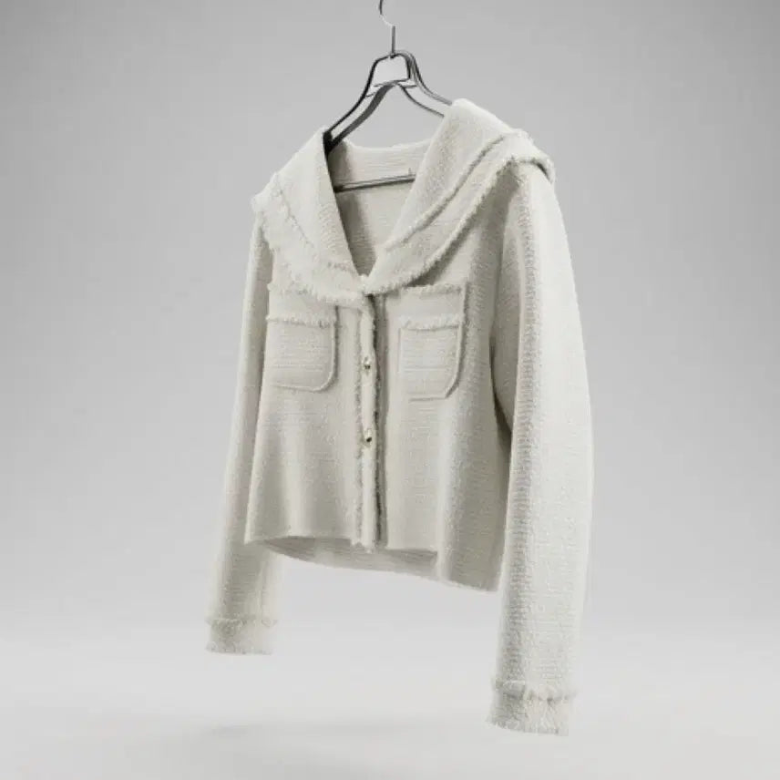 [BUNJANG] Mayonnaise Preppy Tweed Jacket / 여성F / 마요네즈 프레피 트위드자켓IV 11-26